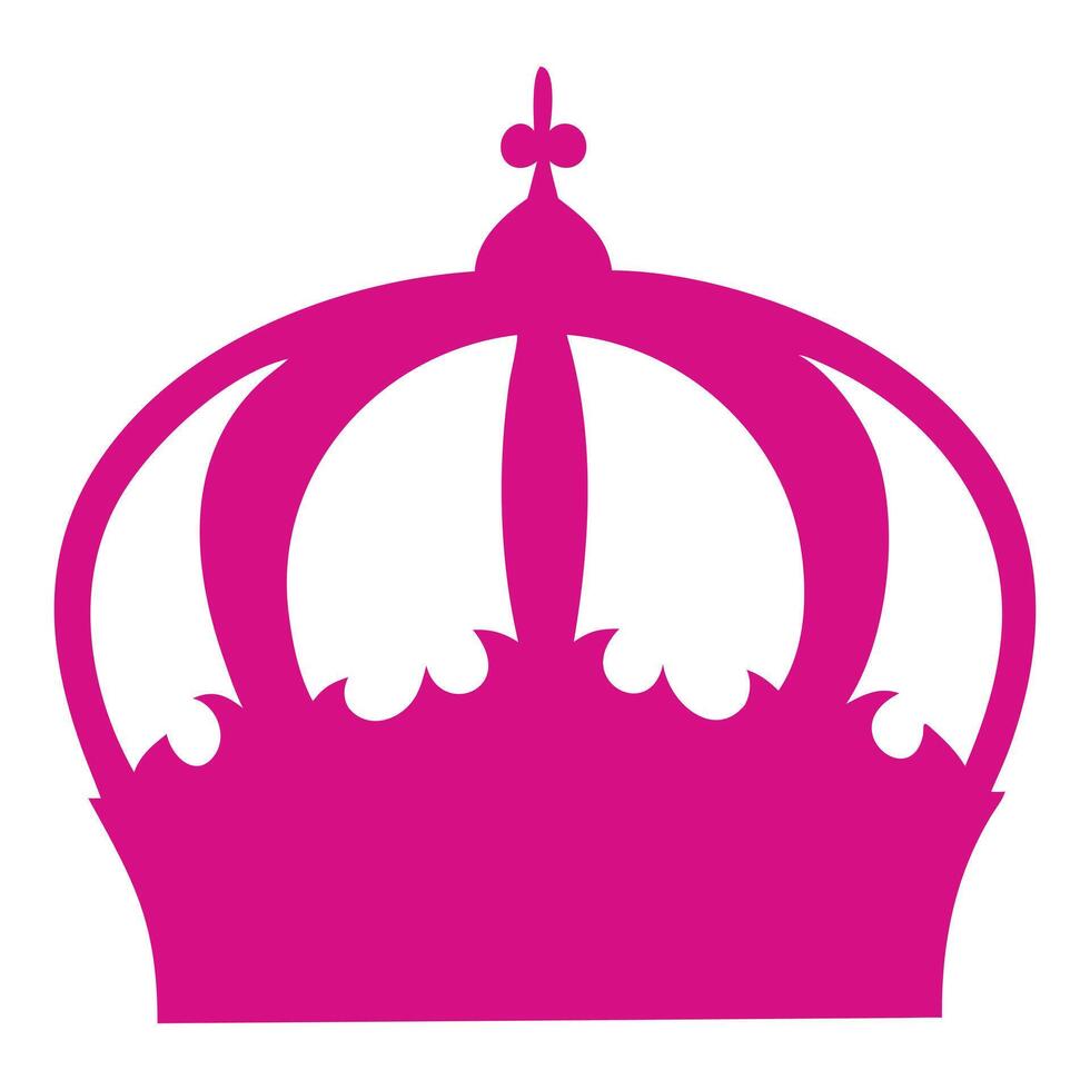 Royal King Crown Illustration for Crafts vector