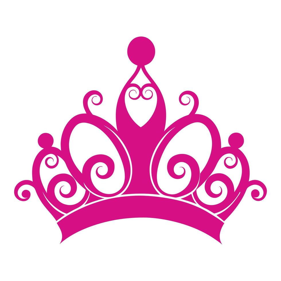 King and Queen Crown Clipart Set for Designers vector