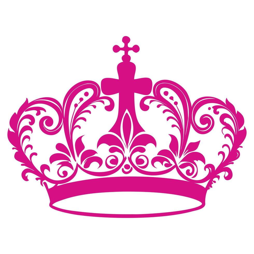 Queen Crown Clipart for Sublimation Prints vector