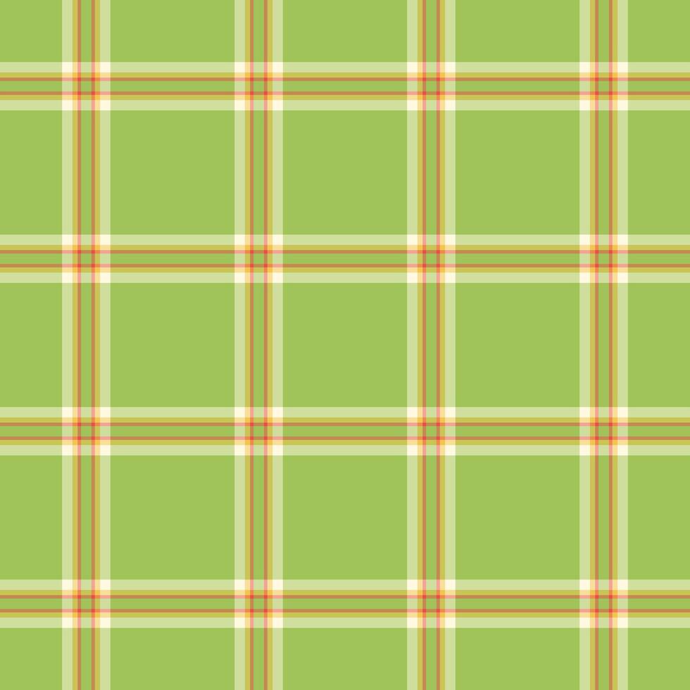 Elegant green plaid pattern. Perfect for textile designs, website backgrounds, or wrapping paper. This seamless texture offers a fresh, clean aesthetic, symbolizing nature and tranquility. vector