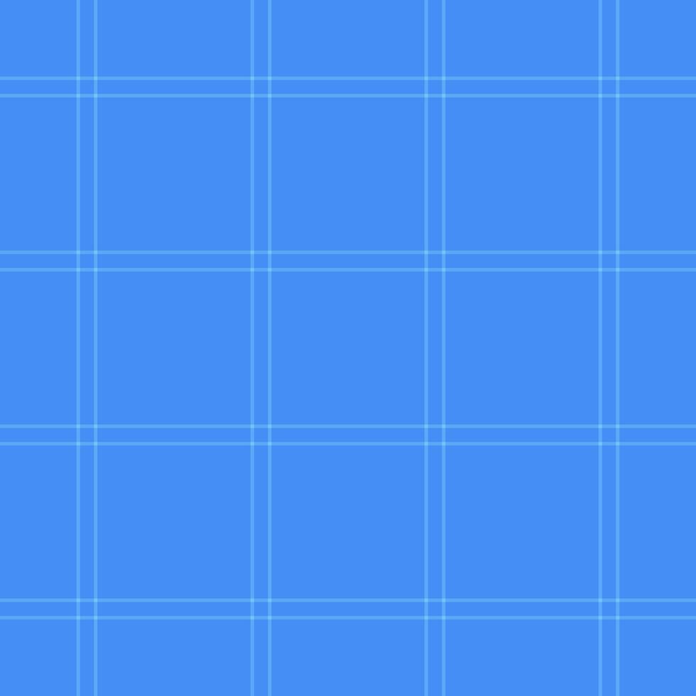 Micro textile texture background, full fabric pattern seamless. Decoration plaid check tartan in blue and cyan colors. vector