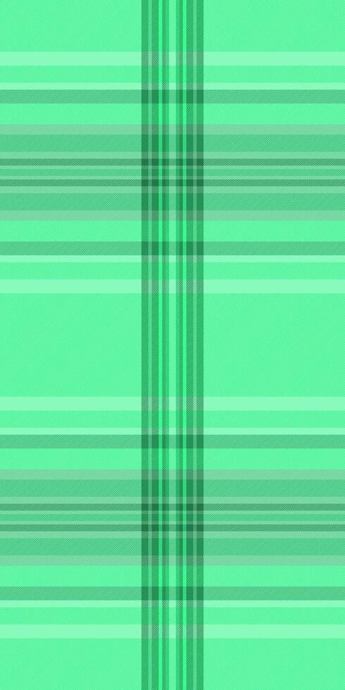 Jacket background plaid textile, scrapbooking texture pattern. Handkerchief seamless tartan check fabric in green color. vector