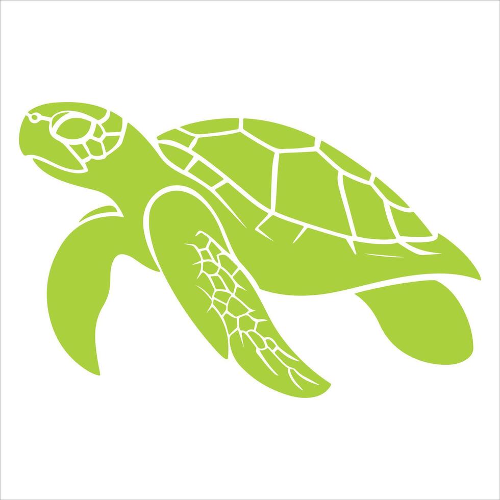 Sea turtle Sea Creatures illustration, Sea Fish Design sublimation, Marine Life vector