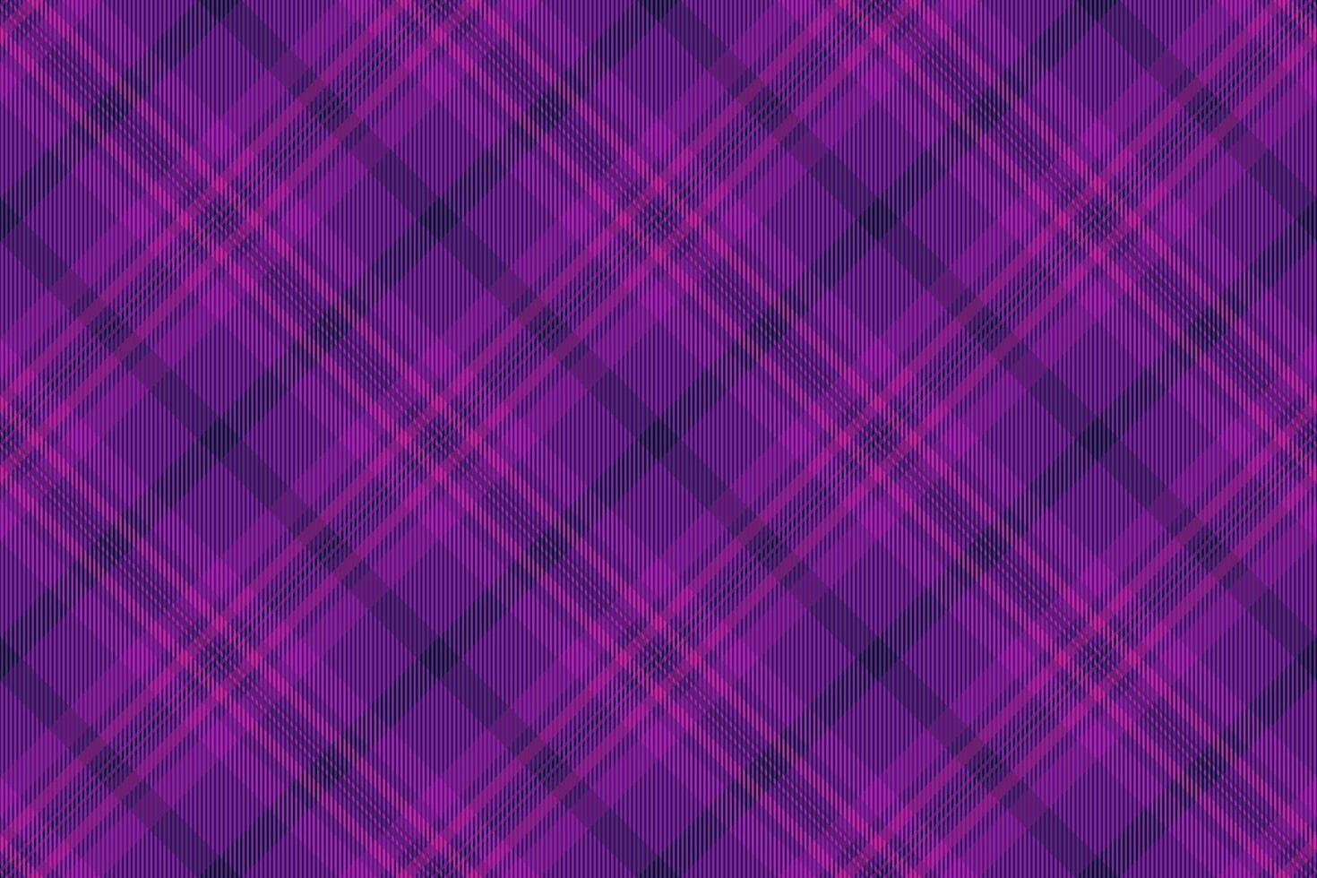 Elegant purple and pink diagonal plaid pattern. Perfect for textile design, website backgrounds, or fashion projects. This richly textured image evokes feelings of sophistication and warmth. vector