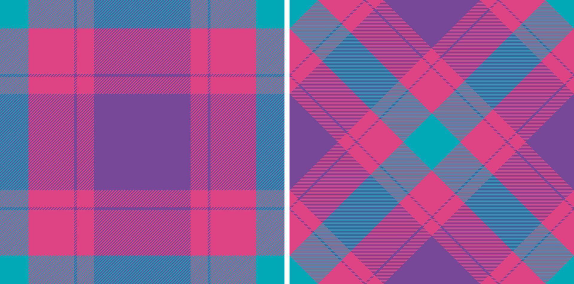 Vibrant patterns featuring classic plaid and tartan designs. Ideal for backgrounds, textiles, and creative projects needing a colorful, textured feel. vector