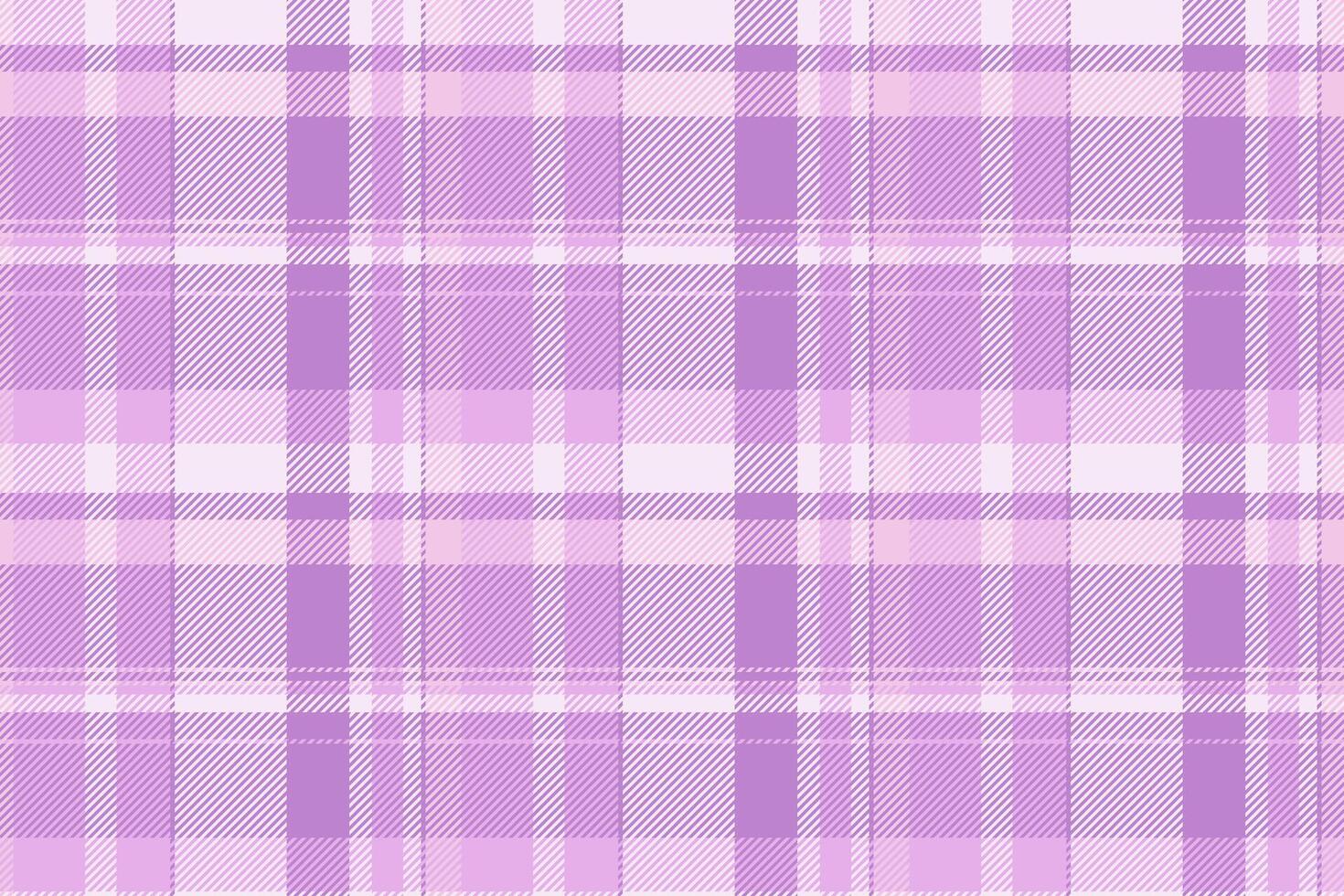 Guy check background plaid, duvet cover tartan fabric pattern. Hanukkah textile seamless texture in light and purple colors. vector
