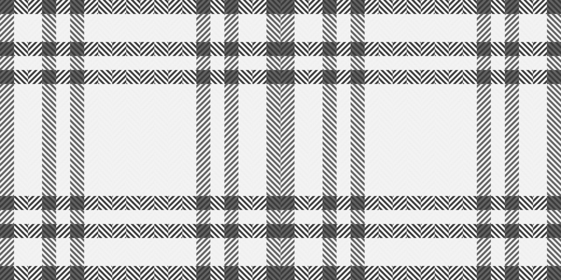 Elegant grayscale herringbone plaid pattern. Perfect for textile design, website backgrounds, or fashion projects. Clean lines and subtle texture create a sophisticated, versatile look. vector