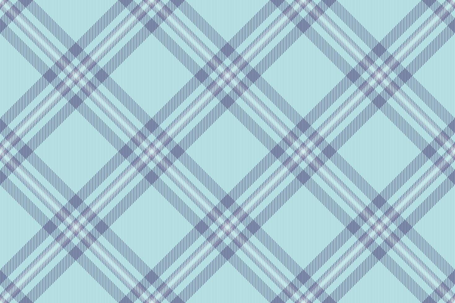 Elegant light blue and purple plaid pattern, perfect for textile design, fashion, or website backgrounds. This seamless texture evokes a sense of calm and sophistication. vector