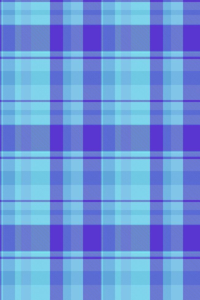 Serene blue and purple plaid pattern. Perfect for textile design, website backgrounds, or scrapbooking projects. This calming image evokes feelings of tranquility and order. vector