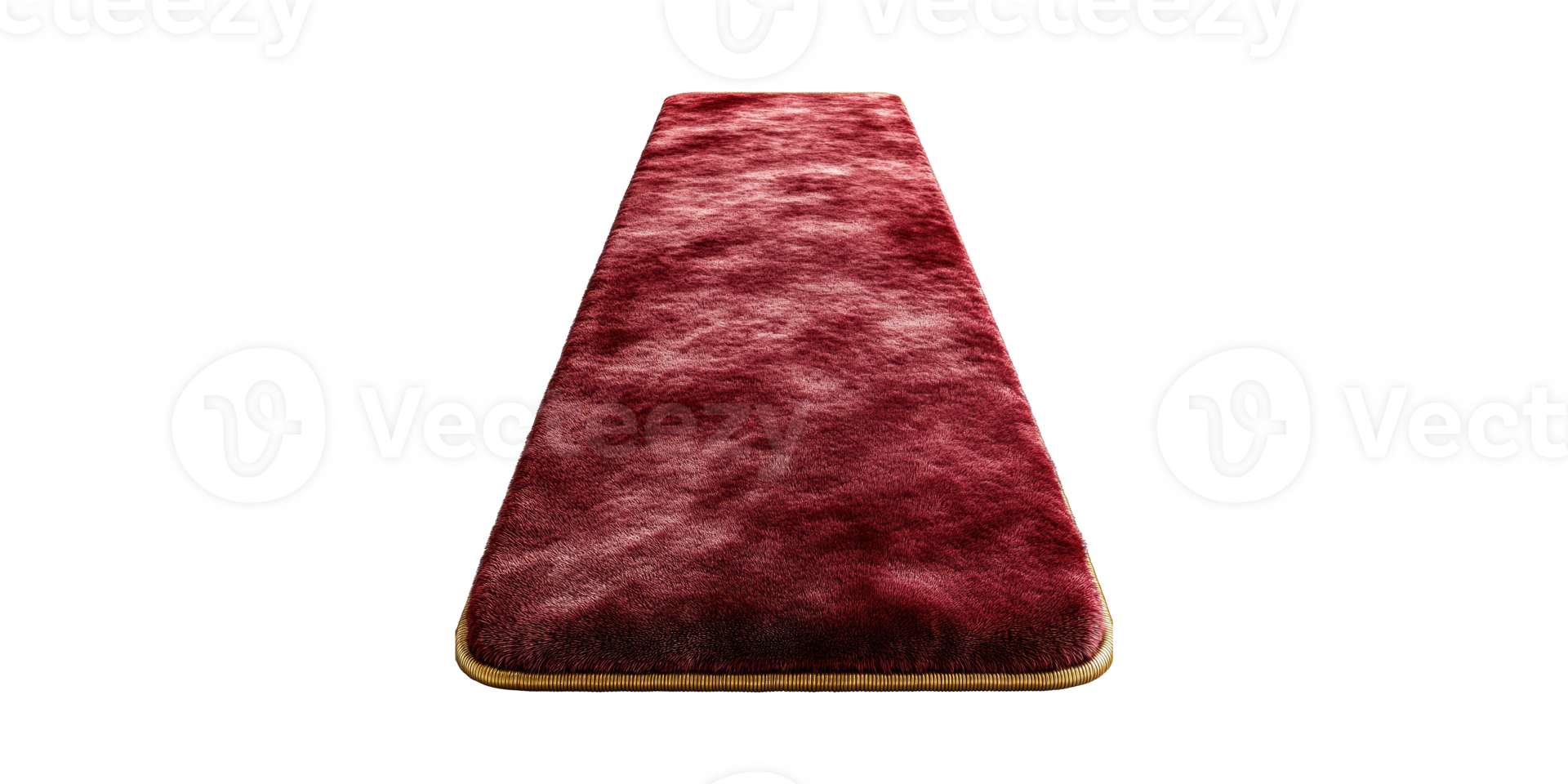 Luxurious Red Carpet Runner. Elegance And Sophistication In Event Decor Isolated On Transparent Background png