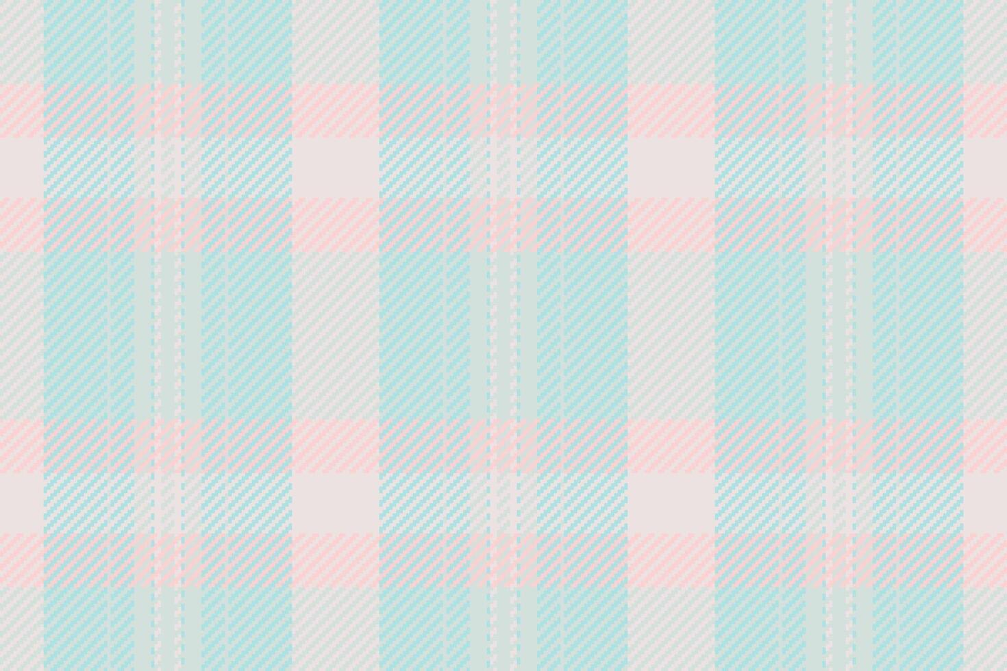 Soft pastel pink and blue plaid pattern. Ideal for textile design, website backgrounds, or stationery. This delicate, subtle texture evokes feelings of calm and serenity. vector