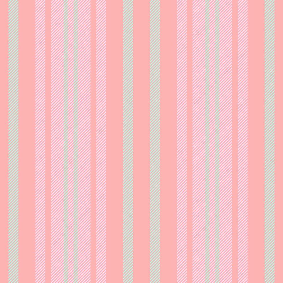 Vertical stripe pattern. Pastel color palette of pink and grey. Versatile for textile design, backgrounds, branding, fashion, interiors. Delicate, classic feel. vector