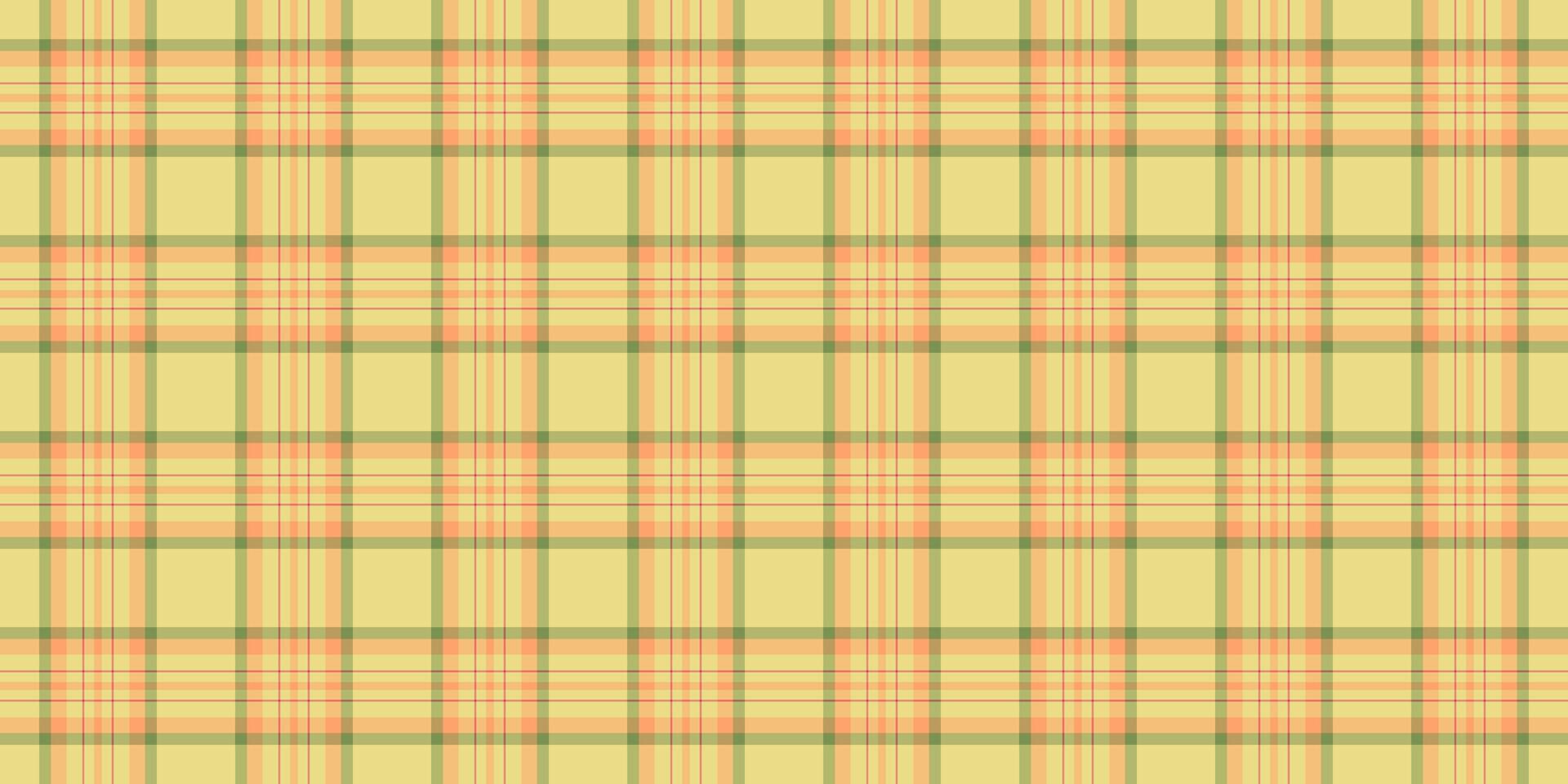 Stripe textile background tartan, gift pattern fabric texture. Club seamless plaid check in orange and yellow colors. vector