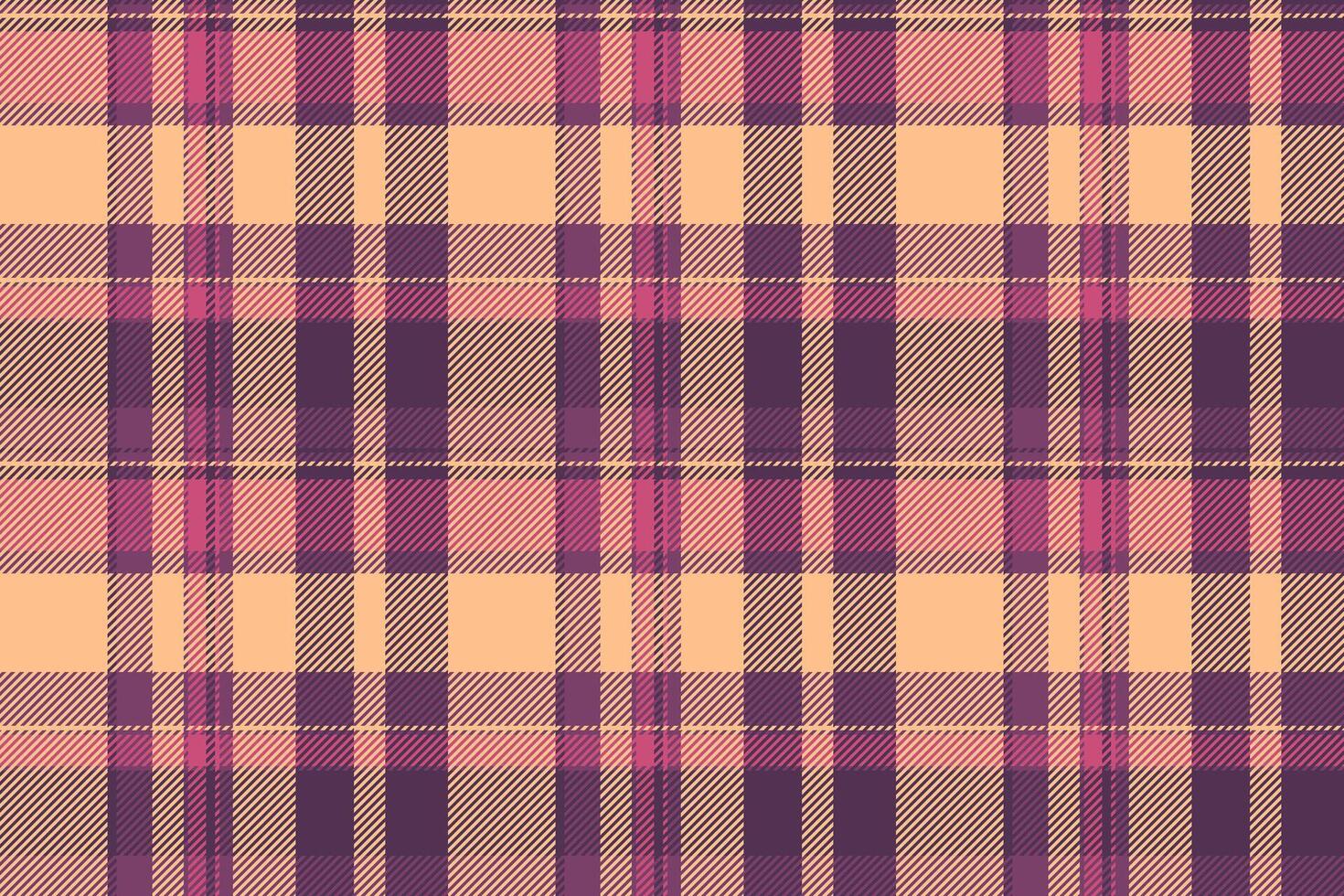 Warm autumnal plaid pattern. Perfect for textile design, fashion, home decor, and seasonal projects. Subtle color palette evokes feelings of comfort and coziness. vector