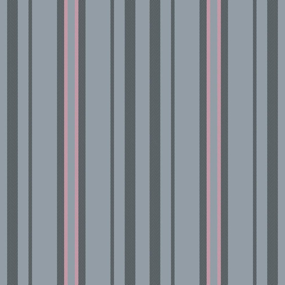 Elegant vertical stripes in soft gray and pink. A sophisticated textile pattern perfect for website backgrounds, fashion designs, or print projects. vector