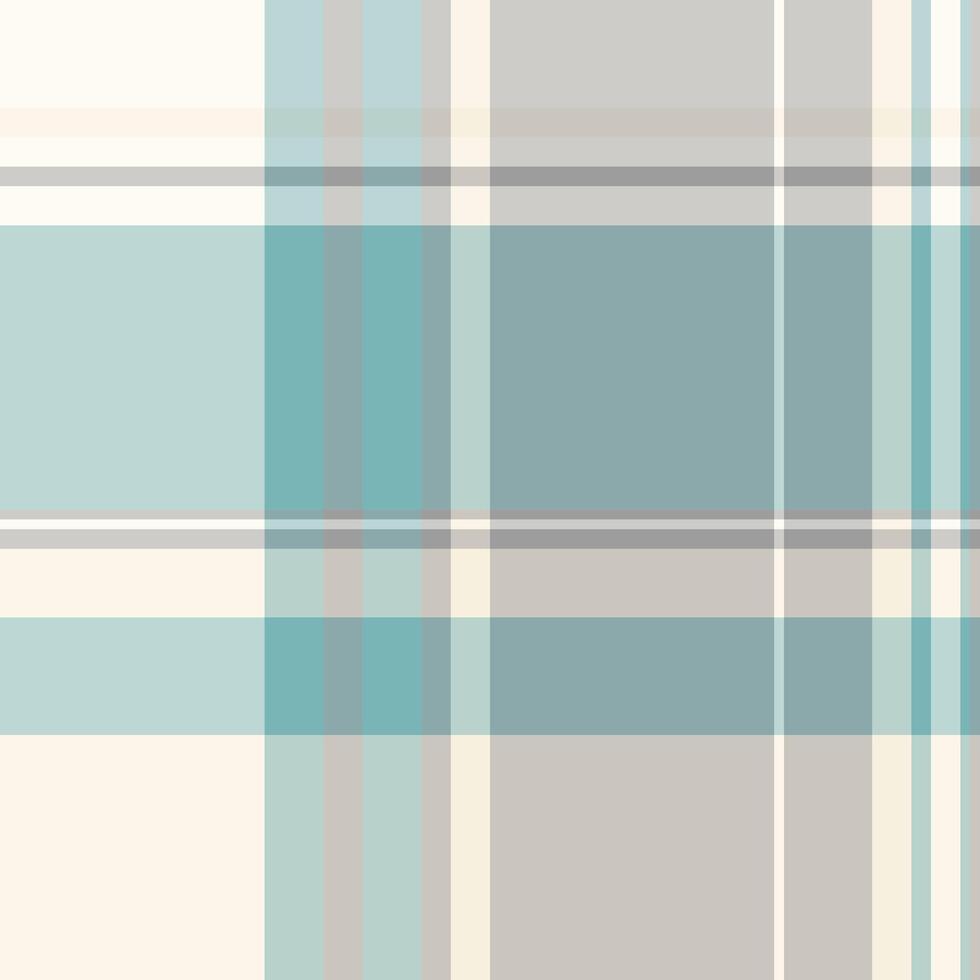 Brazil fabric background texture, customizable seamless plaid. Windowpane textile tartan pattern check in light and grey colors. vector