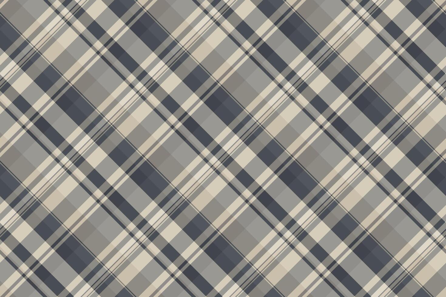 Fade pattern fabric textile, pride seamless check. Foot tartan background texture plaid in pastel and stone grey colors. vector