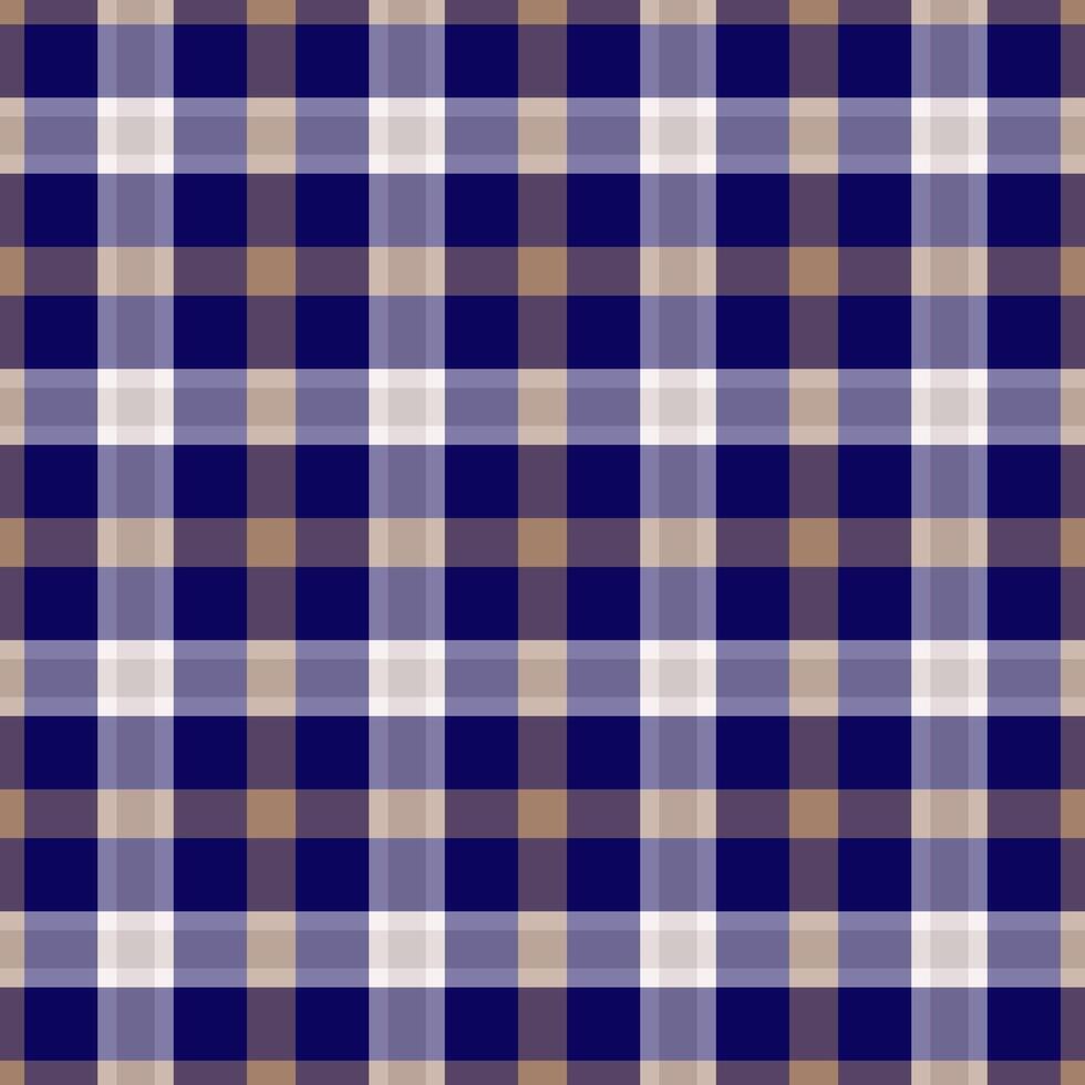 Shirt texture tartan check, reel background plaid. Greeting seamless pattern fabric textile in pastel and indigo colors. vector