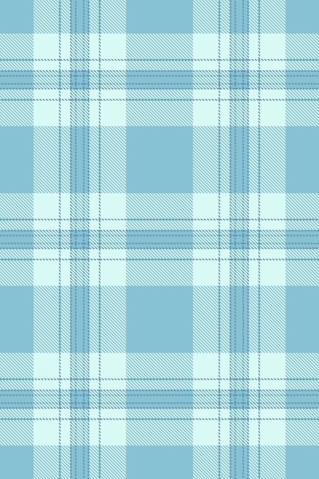 Serene pastel blue and white plaid pattern. Perfect for textile design, website backgrounds, or crafting projects. Evokes feelings of calm and tranquility. vector