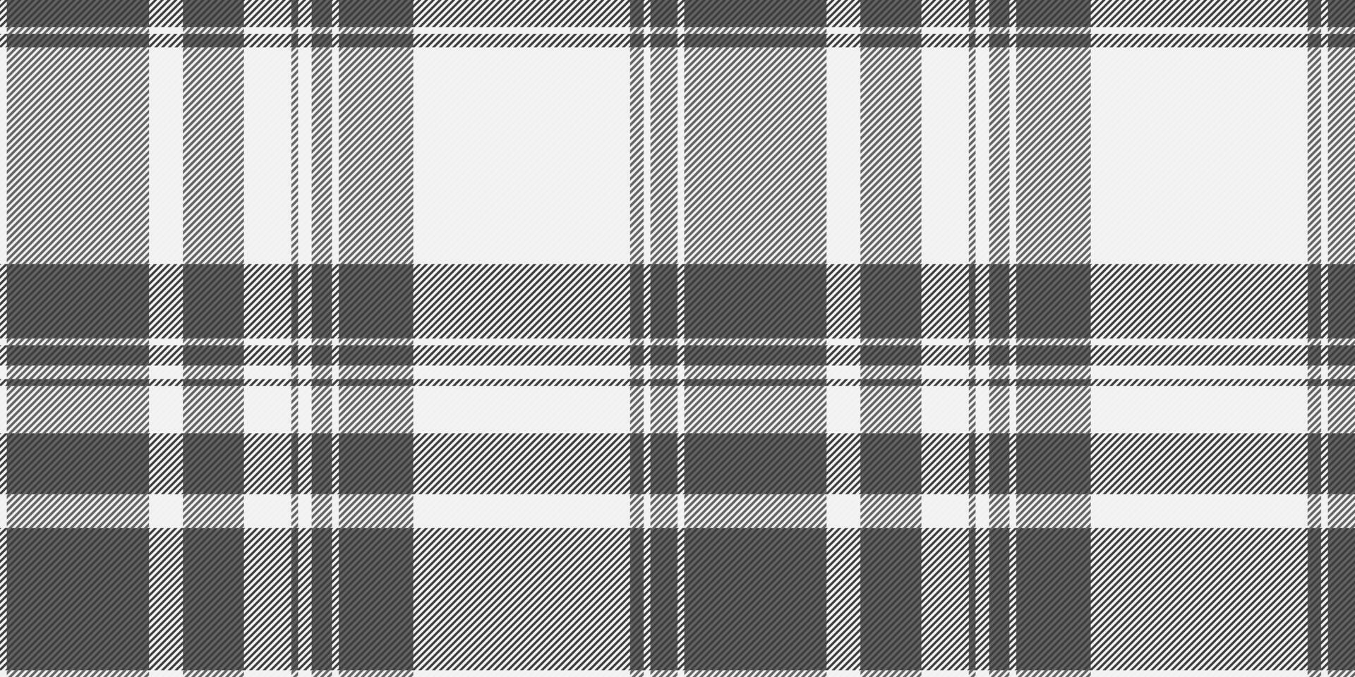 Elegant grayscale plaid pattern, perfect for textile design, website backgrounds, or stylish branding. The subtle texture and classic check create a sophisticated and versatile image. vector