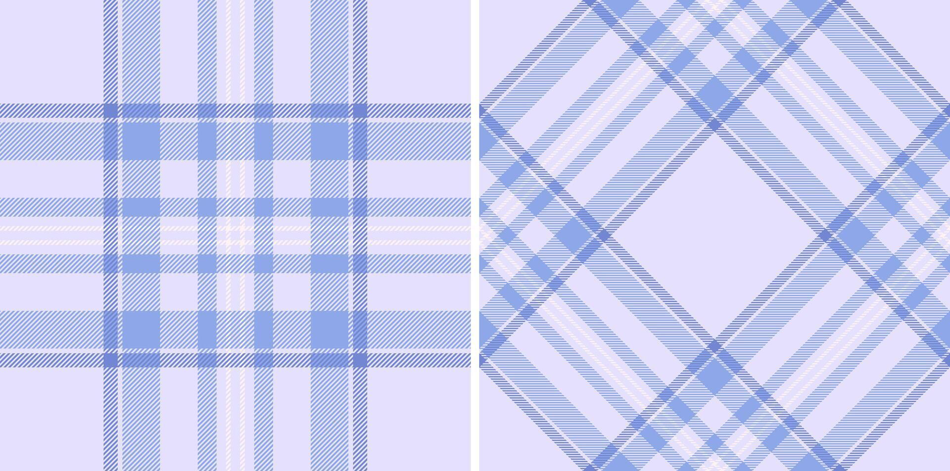 Elegant pastel blue plaid patterns, perfect for textile design, fashion, or branding. vector