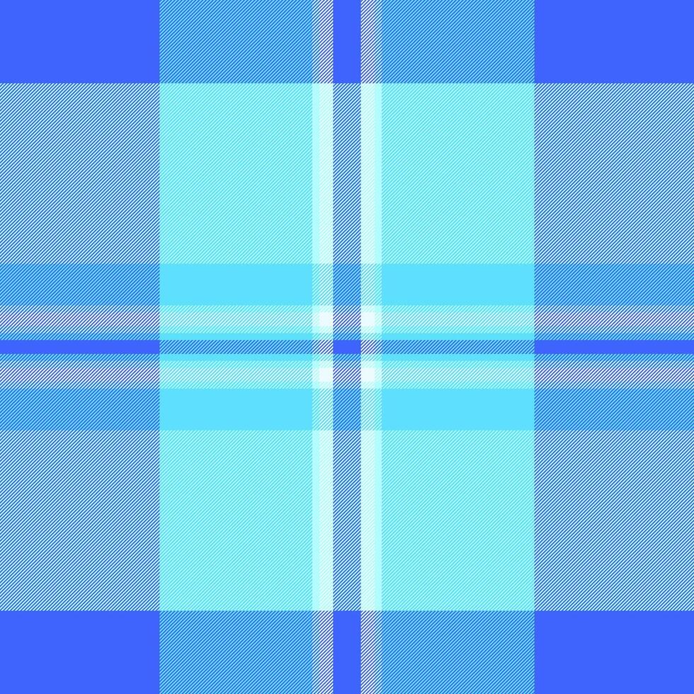 Classic tartan pattern in cool blues. Use for backgrounds, textures, or design elements. Evokes comfort, tradition, and a sense of calm. Versatile for any project vector
