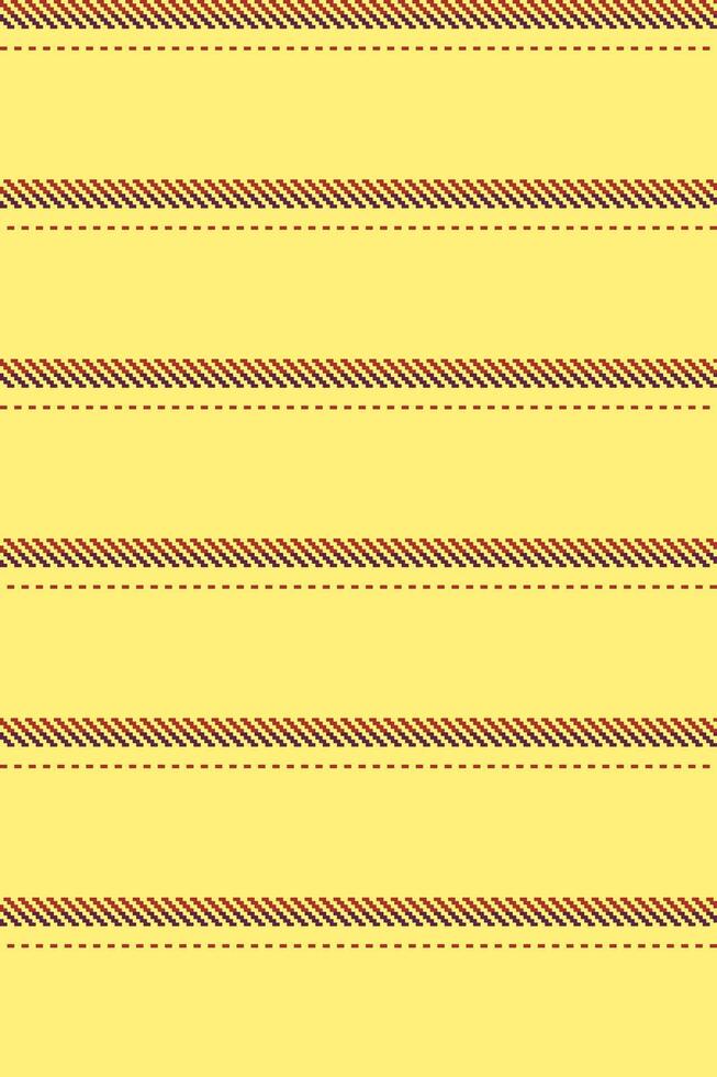 Mvent vertical lines, square texture stripe textile. Sachinery fabric seamless pattern background in yellow and red colors. vector