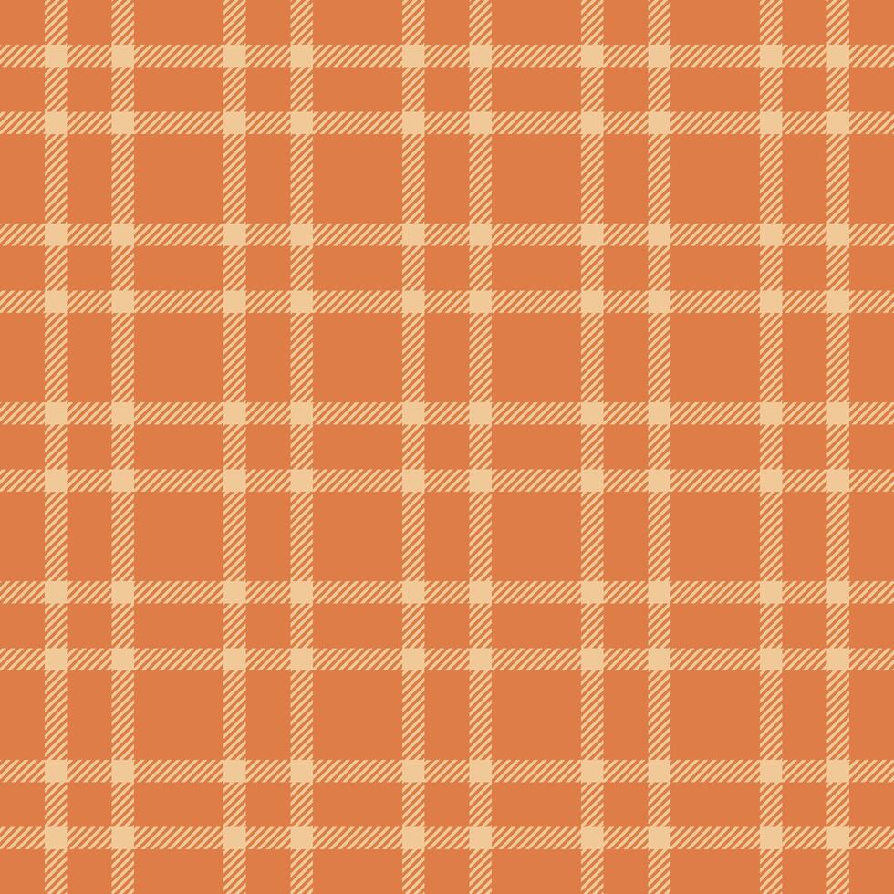 Warm autumnal plaid pattern. Perfect for fallthemed designs, textiles, and backgrounds. This seamless texture offers a rustic, cozy feel, ideal for adding a touch of vintage charm to your projects. vector