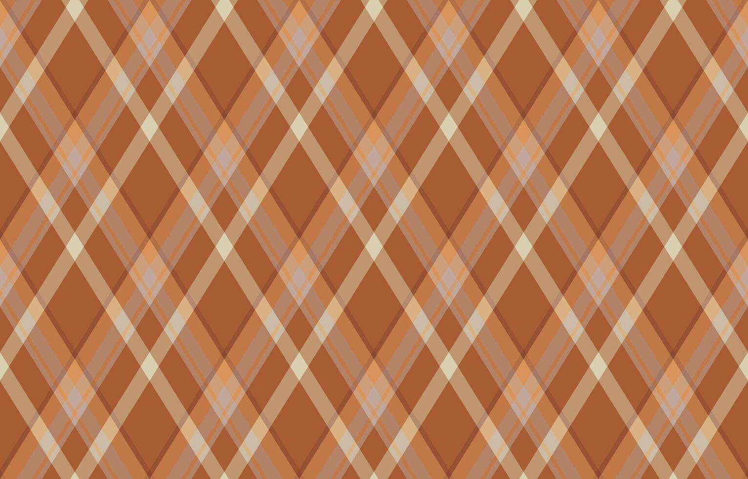 Elegant diagonal plaid pattern in earthy tones. Perfect for autumnal designs, textile prints, website backgrounds, and more. vector