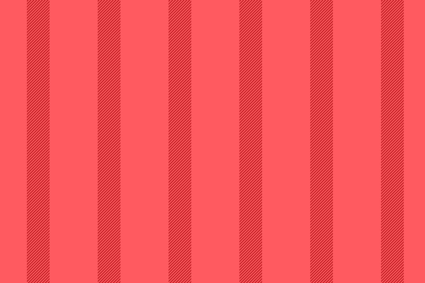 Fress seamless stripe textile, intricate background fabric lines. 4ifficult texture pattern vertical in red color. vector