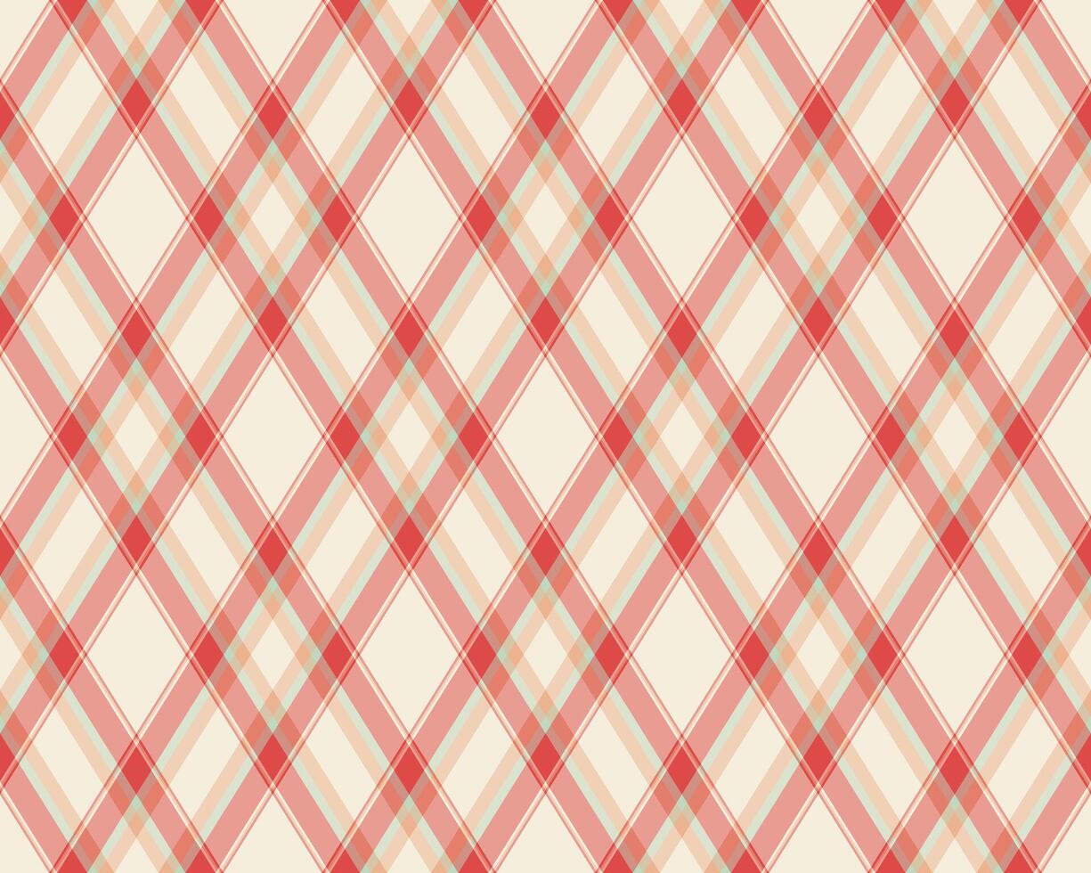 Argyle pattern of geometric arlequin check wallpaper design. Classic diamond shaped textile material for web background, print fabric clothing, sweater, wrapping paper, gift card, invitation vector