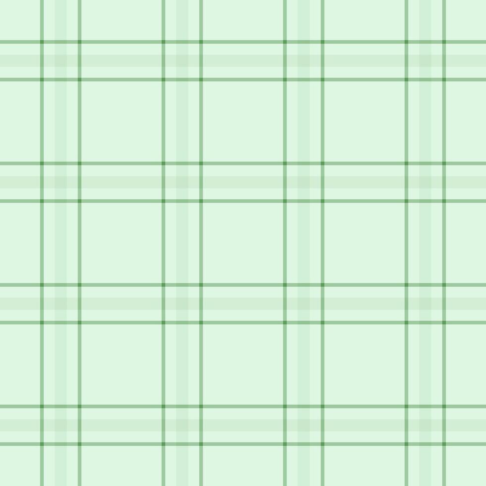 Subtle green plaid pattern. Perfect for backgrounds, textiles, or website designs. This calming, minimalist texture offers a versatile design element, conveying serenity and understated elegance. vector