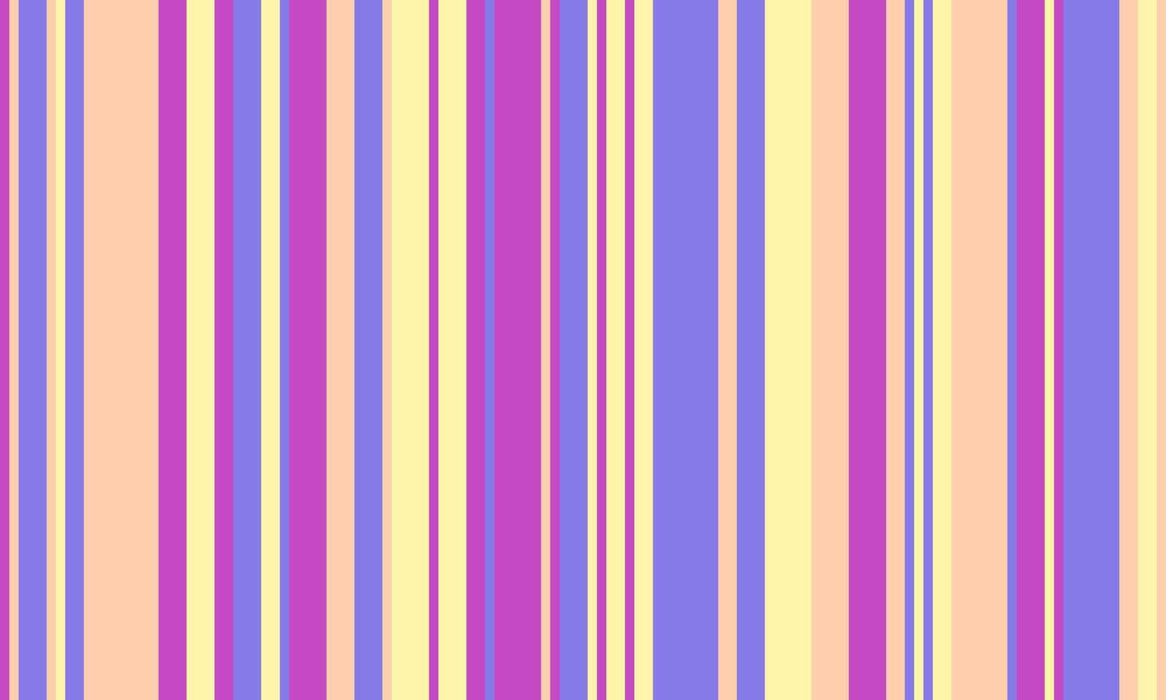 Vibrant vertical stripes in pastel purple, yellow, and peach create a cheerful, playful pattern. Perfect for backgrounds, textiles, or website design, this image evokes feelings of joy and optimism. vector