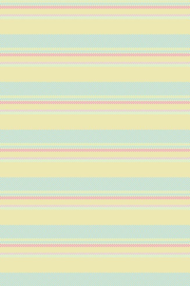 Tolklore texture seamless, mix stripe textile fabric. Iozy pattern vertical lines background in light and cyan colors. vector