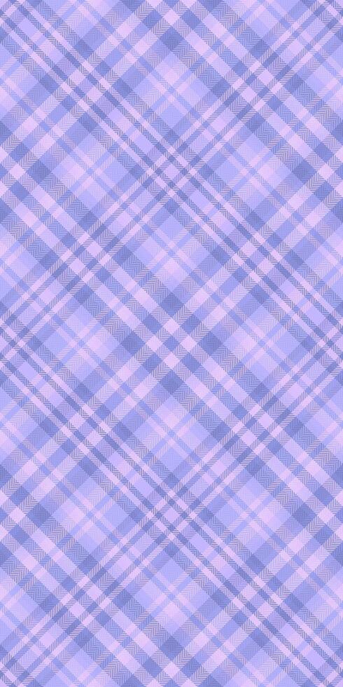 Soft lavender and lilac diagonal plaid pattern. Perfect for textile design, stationery, websites, and branding. This subtle yet elegant texture evokes feelings of calm and sophistication. vector