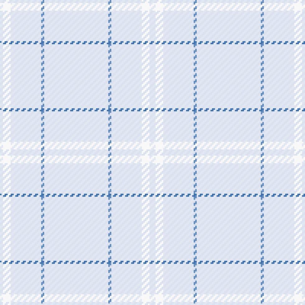 Subtle blue and white plaid pattern. Perfect for textile design, website backgrounds, or stationery. Clean, modern aesthetic evokes serenity and sophistication. vector
