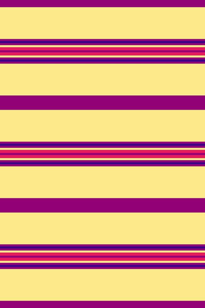 Shop seamless texture fabric, youth pattern background lines. Identity stripe textile vertical in pink and light goldenrod colors. vector