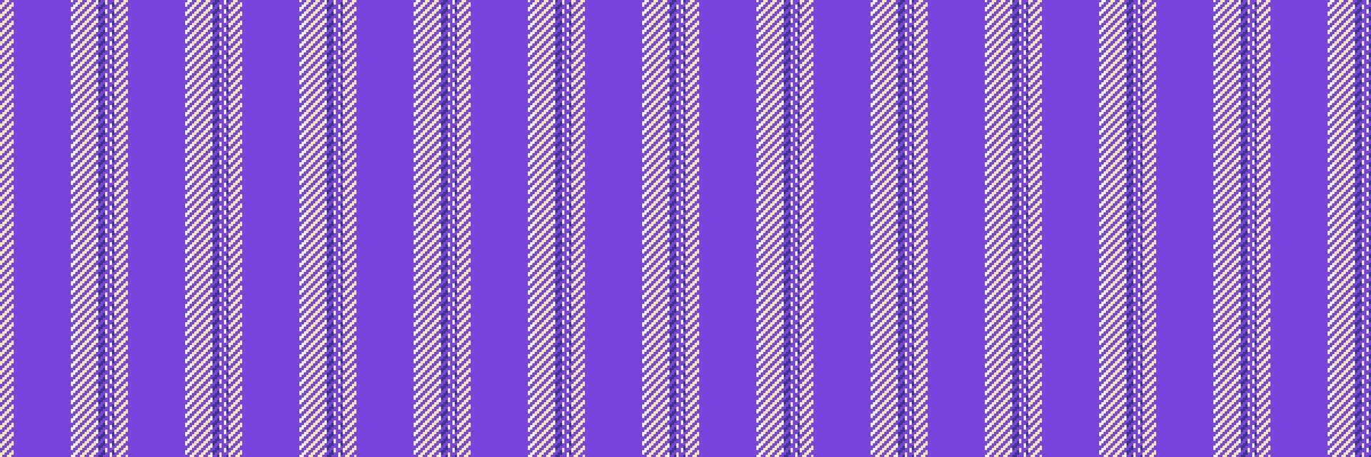 Colourful lines pattern vertical, premium background textile fabric. Multicolored seamless stripe texture in violet and moccasin colors. vector