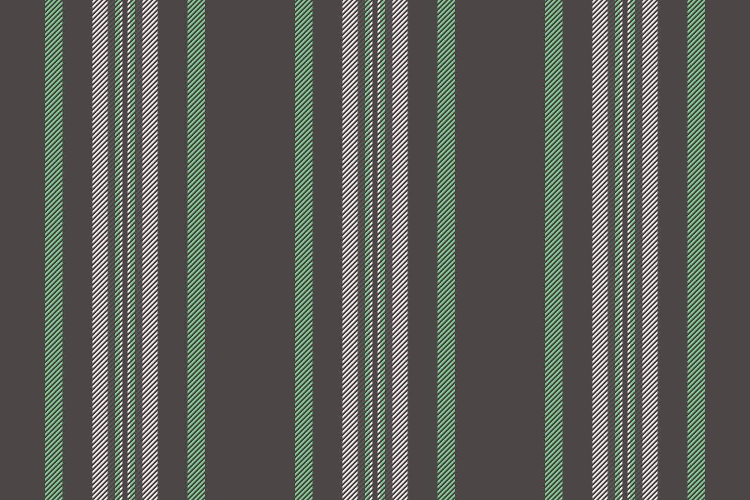 Neutral seamless fabric pattern, mexico vertical background lines. Single stripe textile texture in pastel and green colors. vector