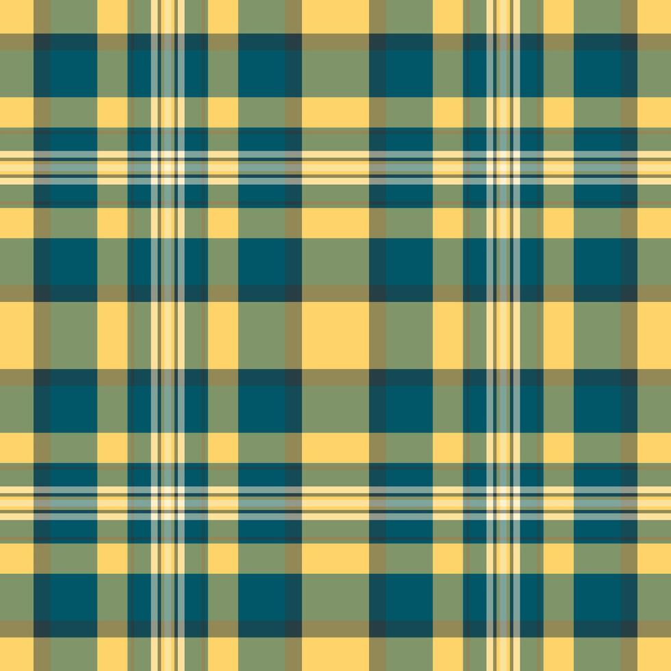 Scarf fabric plaid tartan, textured textile background pattern. Purity check texture seamless in pastel and cyan colors. vector