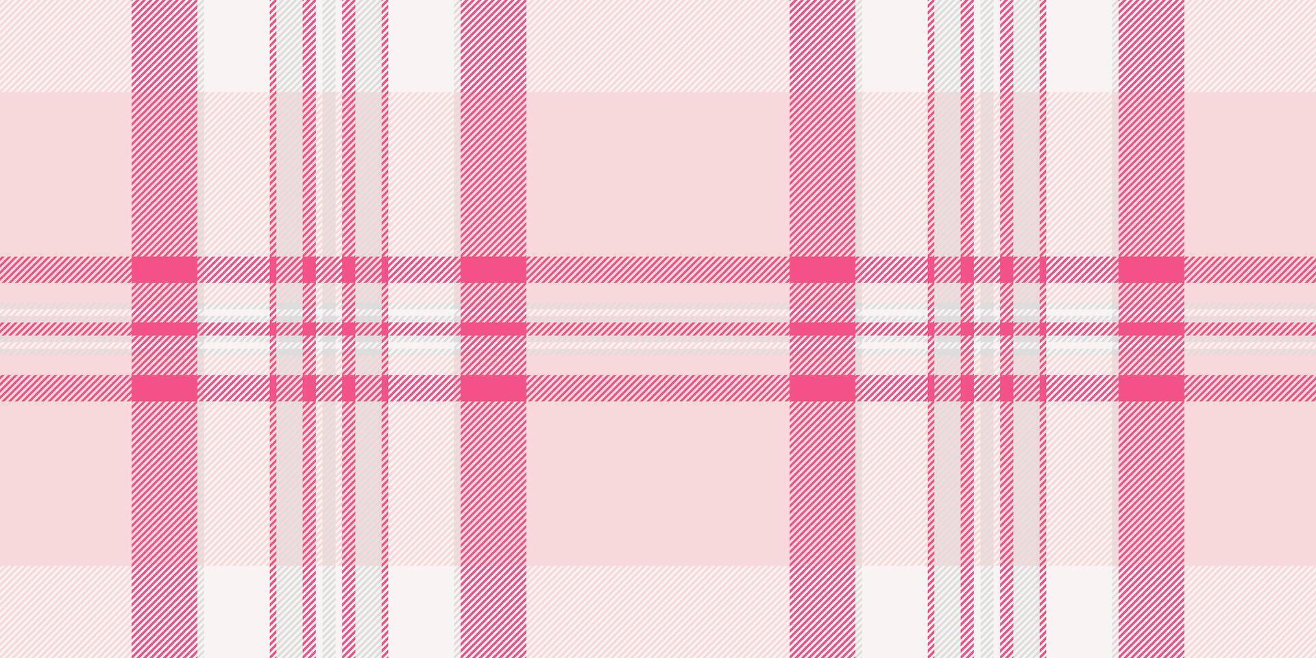 Fade textile check pattern, autumn texture seamless. Turkish fabric tartan plaid background in light and white colors. vector