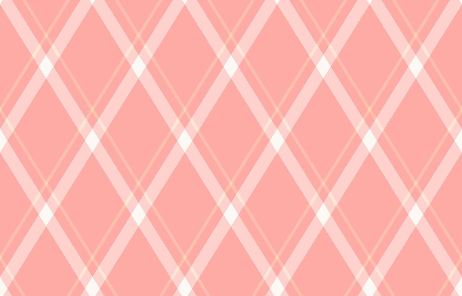 Elegant pastel pink and white diagonal plaid pattern. Perfect for backgrounds, textiles, or feminine branding. This subtle yet sophisticated design evokes feelings of calm and tranquility. vector