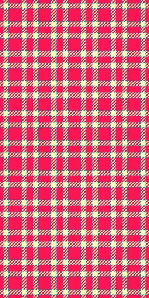 Intense seamless check background, seasonal tartan plaid. New year fabric textile texture pattern in bright and light colors. vector