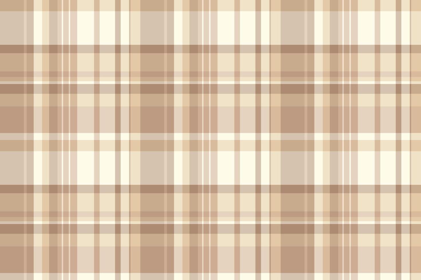 Refresh textile check tartan, network plaid texture seamless. Rag background fabric pattern in light and orange colors. vector