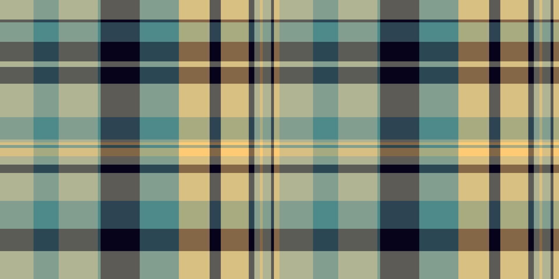 Subtle teal, beige, and brown plaid pattern. Perfect for textile design, website backgrounds, or apparel prints. A classic, versatile texture evokes feelings of warmth and sophistication. vector