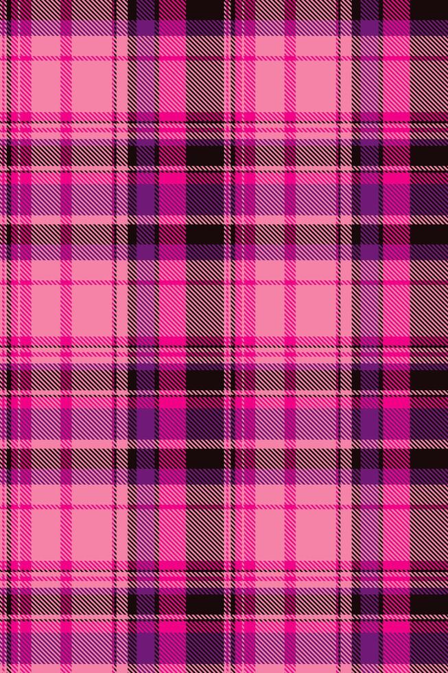 Independence day seamless check tartan, structure pattern texture. Drawing plaid background fabric textile in red and black colors. vector