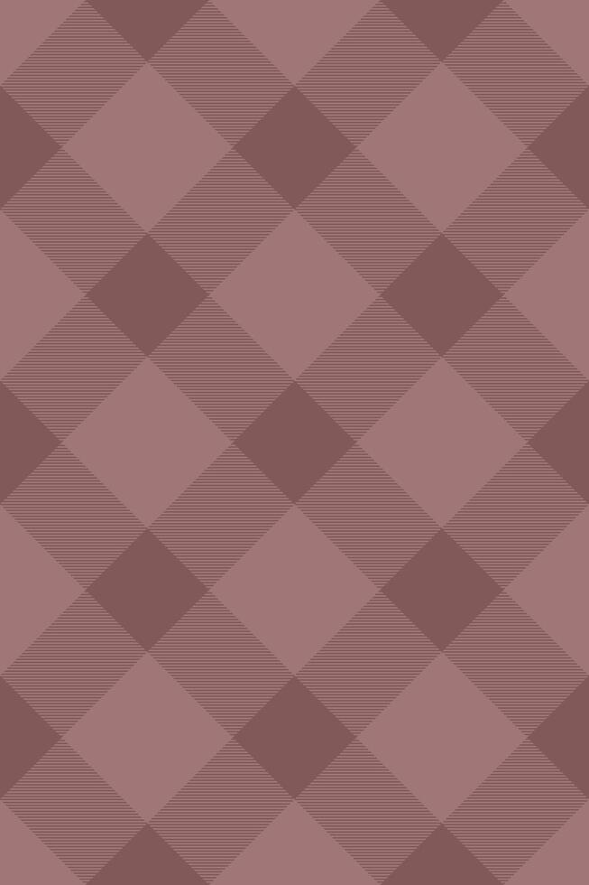 Fashion textile pattern check, 20s plaid fabric background. Harvest seamless texture tartan in pastel and red colors. vector