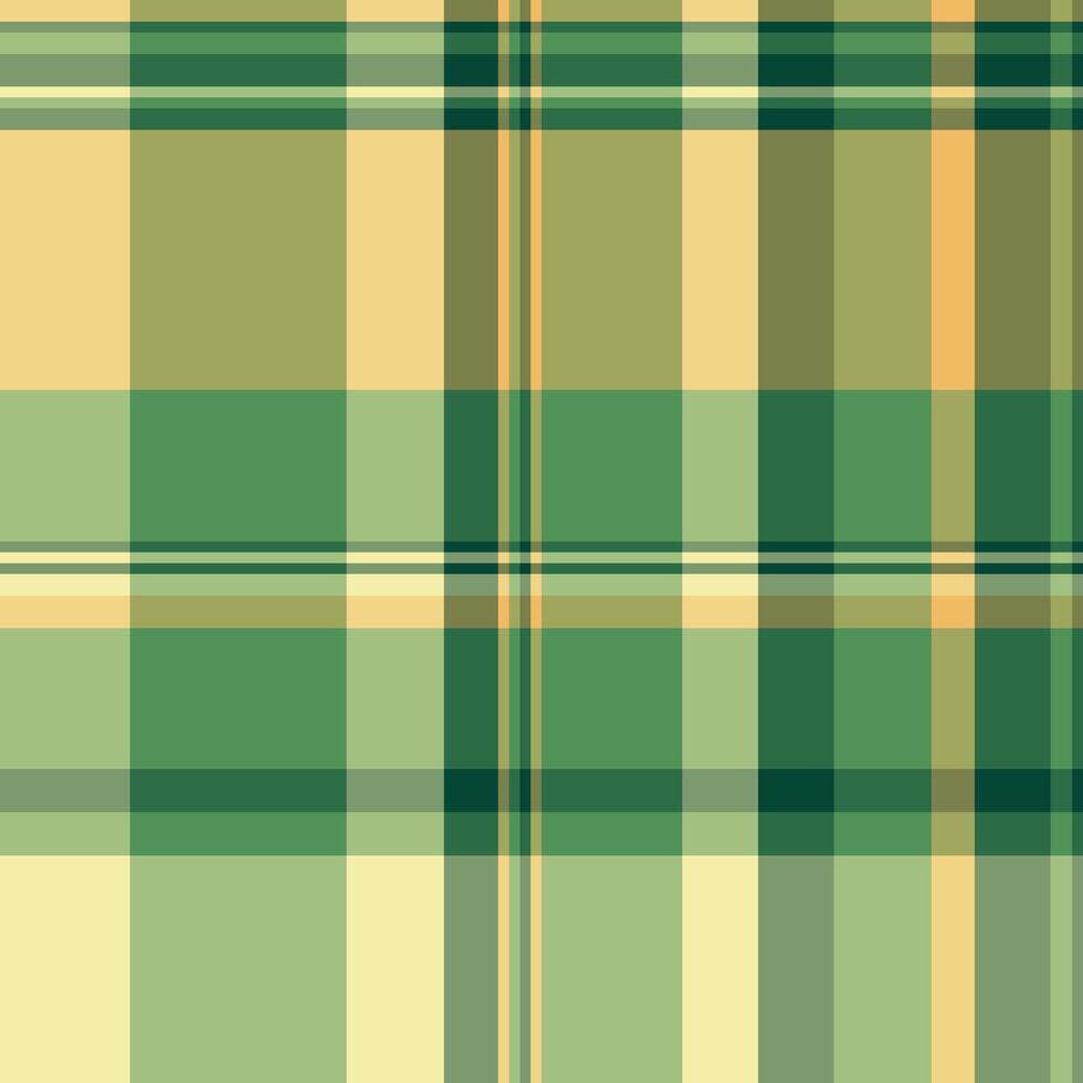 Dining pattern background seamless, production fabric textile check. Valentines day tartan texture plaid in green and lime colors. vector