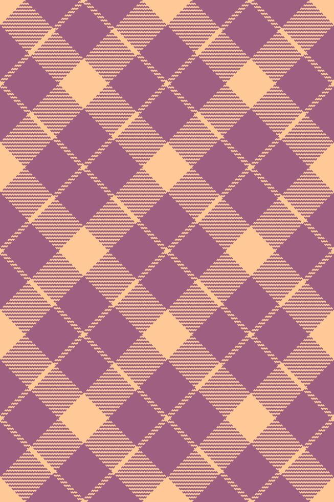Elegant mauve and peach plaid pattern. Perfect for textile design, wrapping paper, or website backgrounds. Subtle texture adds visual interest. vector