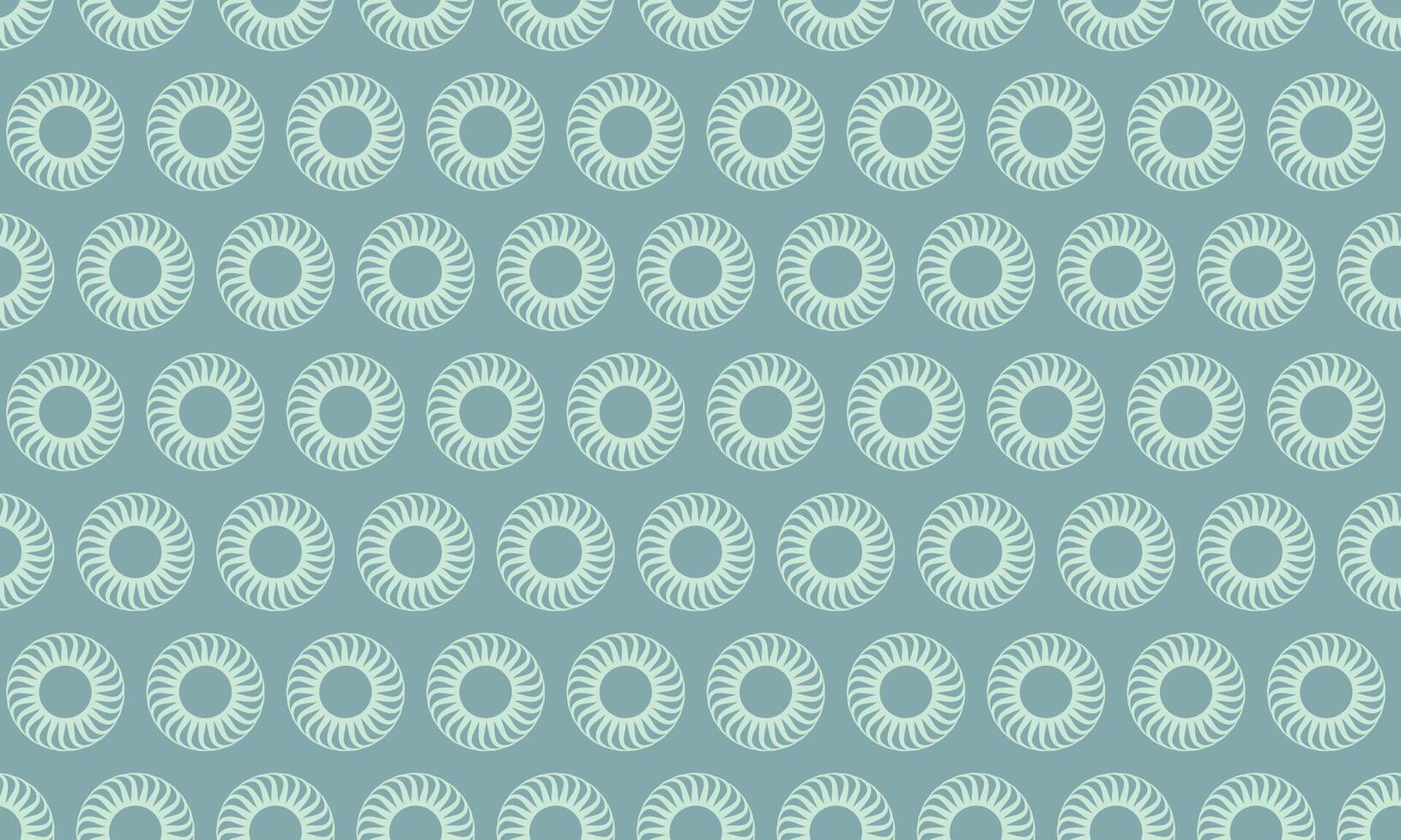 Elegant repeating pattern of stylized sunbursts on a muted teal background. Perfect for website backgrounds, textile designs, or any project needing a subtle yet sophisticated aesthetic. vector